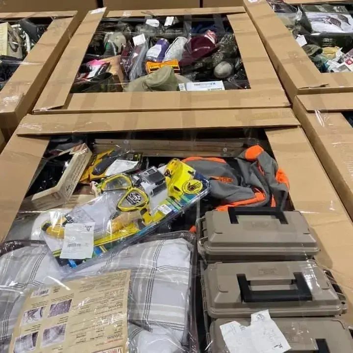 Hunting and Fishing Pallet Wholesale