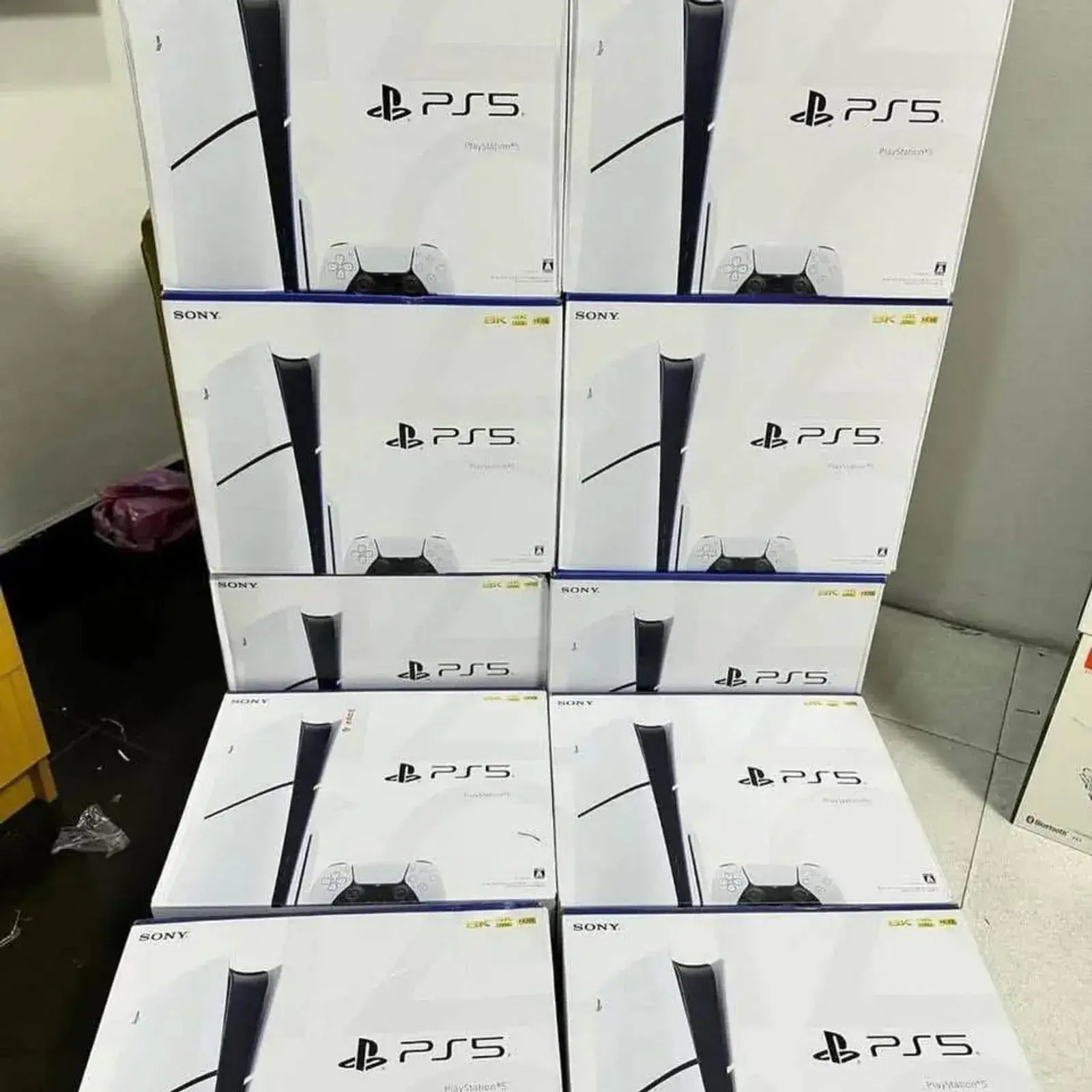 PS5 Pallets, Wholesale PlayStation 5 Consoles, Liquidation Pallets, configurations to meet different reseller needs