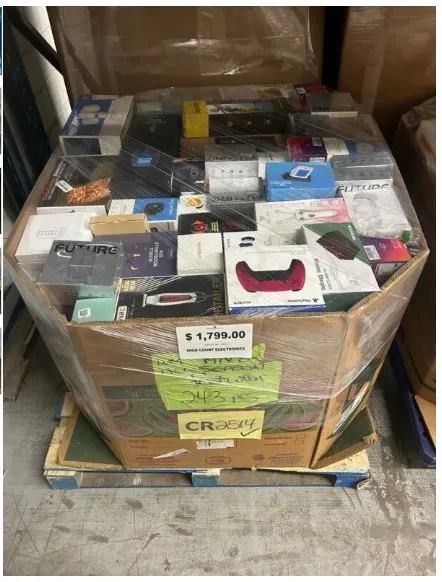 Amazon High Count Electronics, General Merchandise, Overstock, Bulk Resale Lot — photo 1 of 1