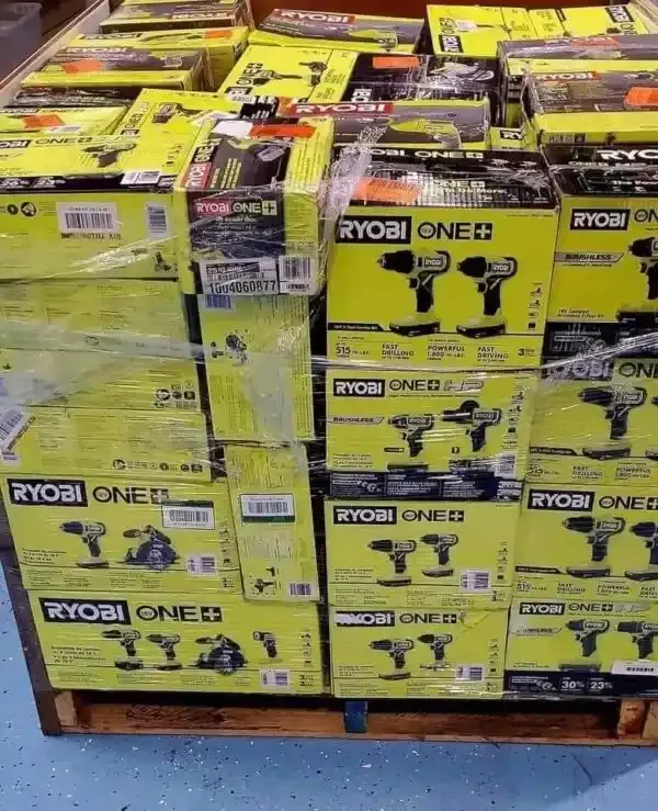 Wholesale Ryobi Tool Pallet (55–70+ Pieces), General Merchandise, Overstock — photo 1 of 1