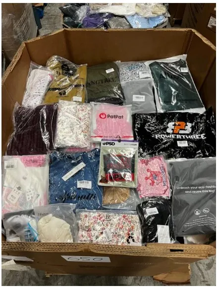 Amazon Premium Clothing 650pcs, Overstock, Bulk Resale Lot — photo 1 of 1